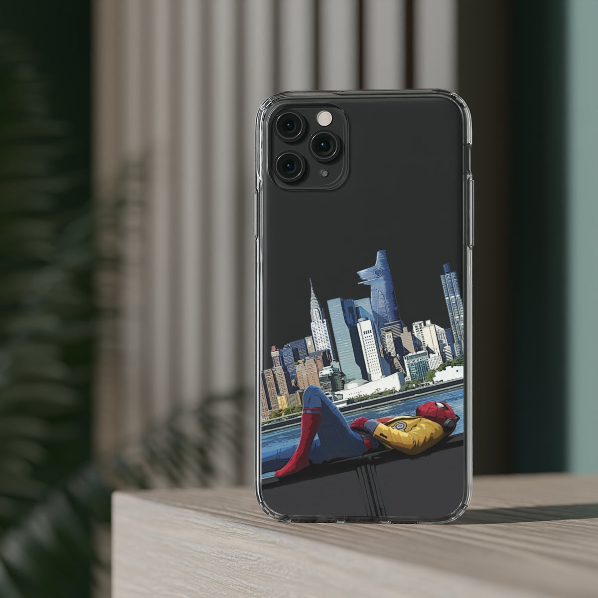 Spider-Man Homecoming Clear Phone Case