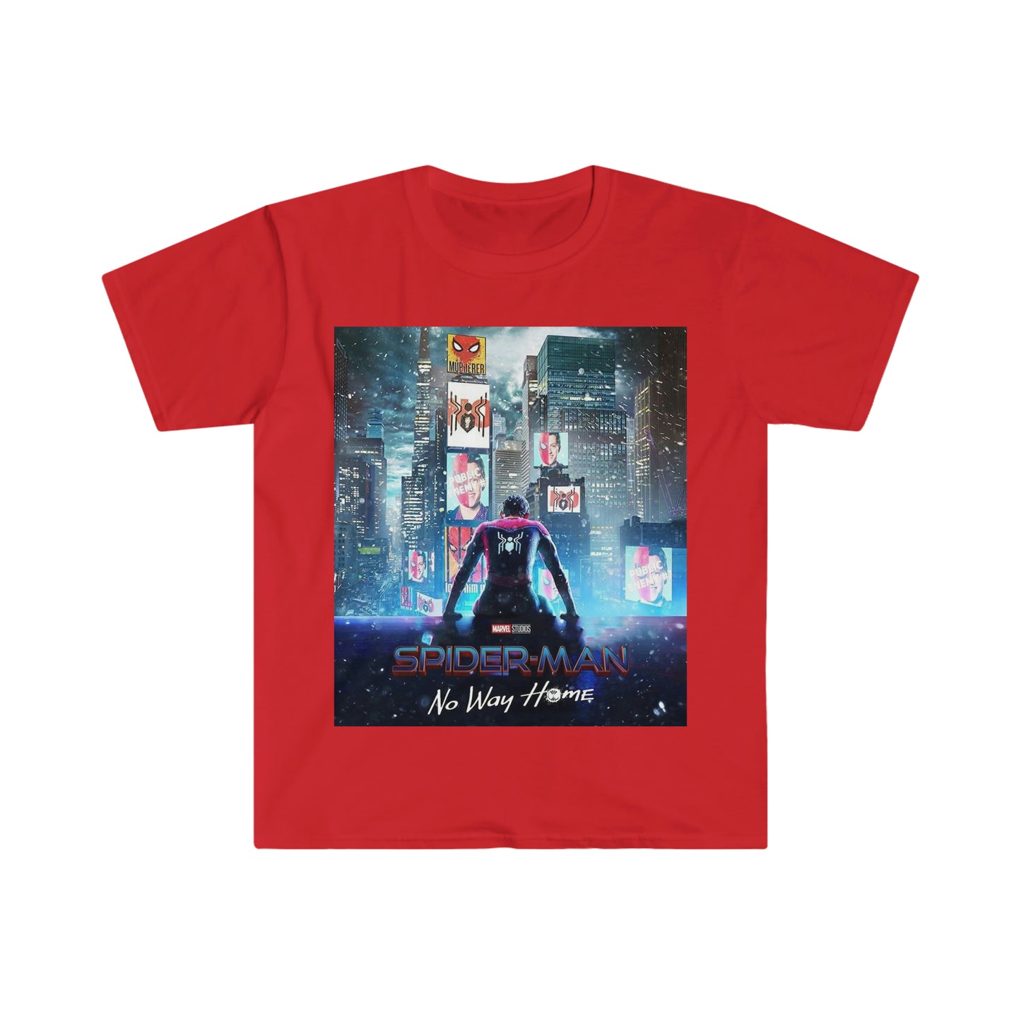 Spider-man (in the rain) | No Way Home T-Shirt aka Pump Cover (with title)