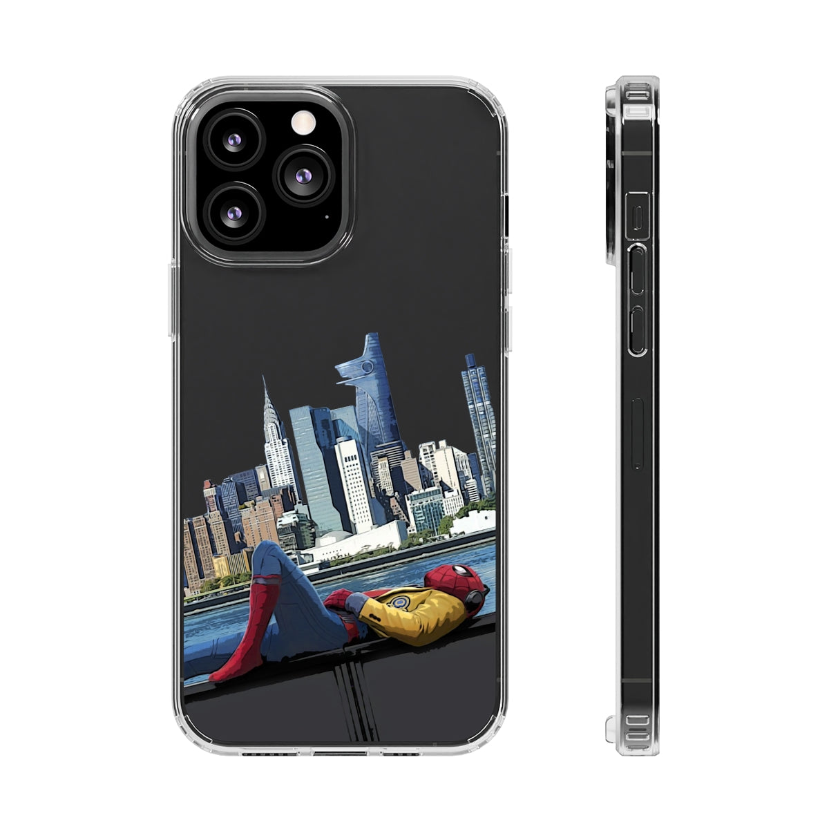 Spider-Man Homecoming Clear Phone Case