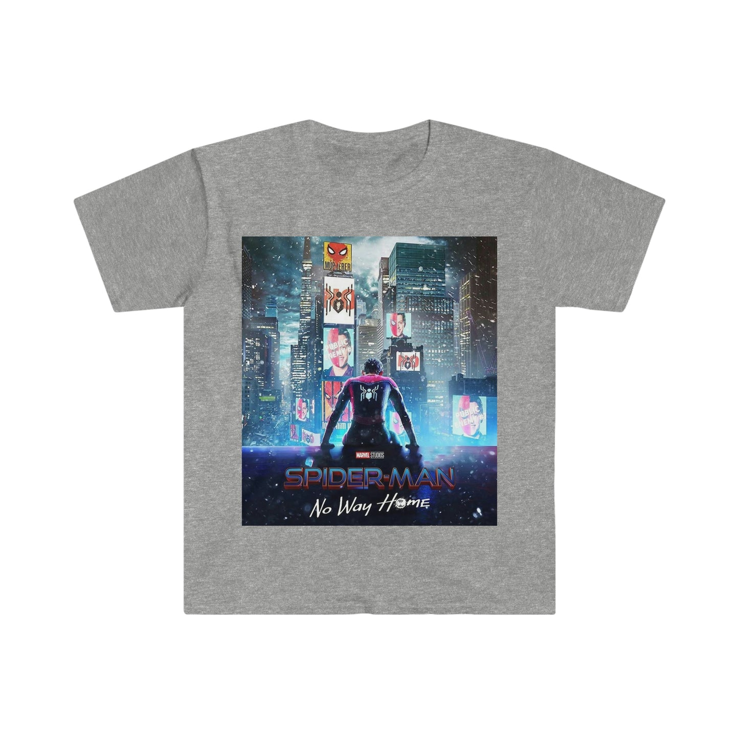 Spider-man (in the rain) | No Way Home T-Shirt aka Pump Cover (with title)