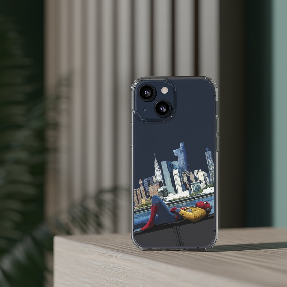 Spider-Man Homecoming Clear Phone Case
