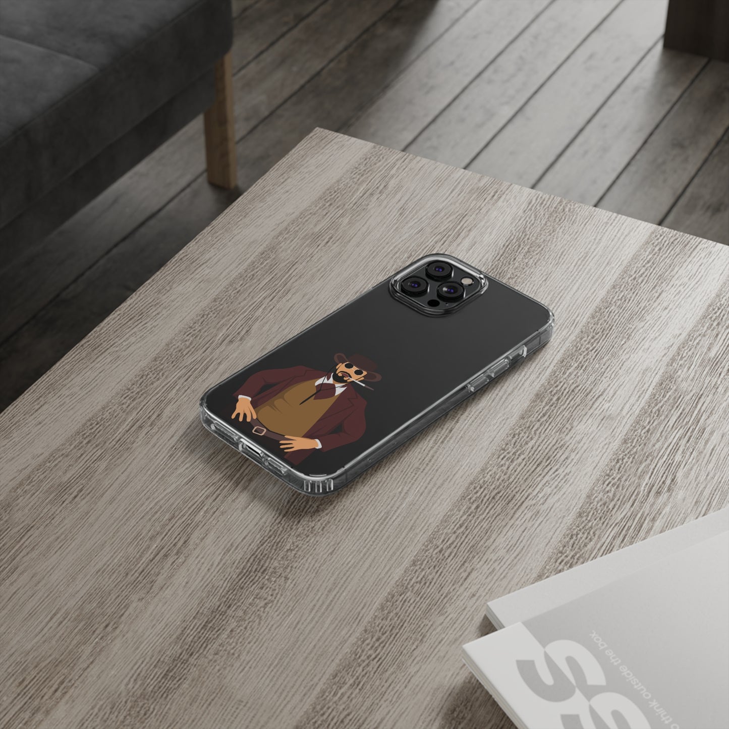 Django Unchained Clear Phone Case