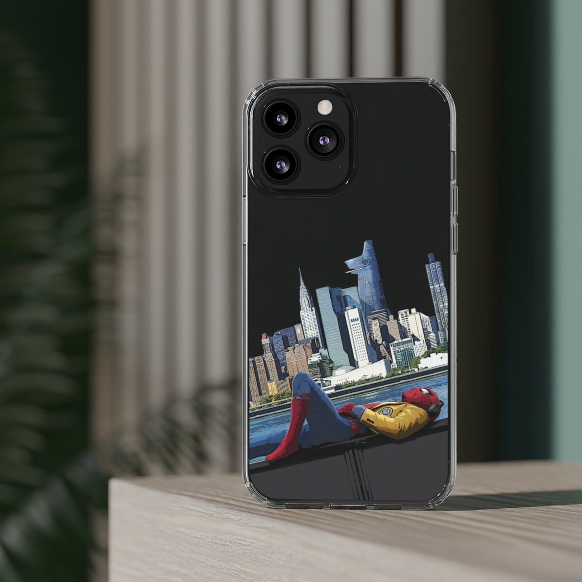 Spider-Man Homecoming Clear Phone Case