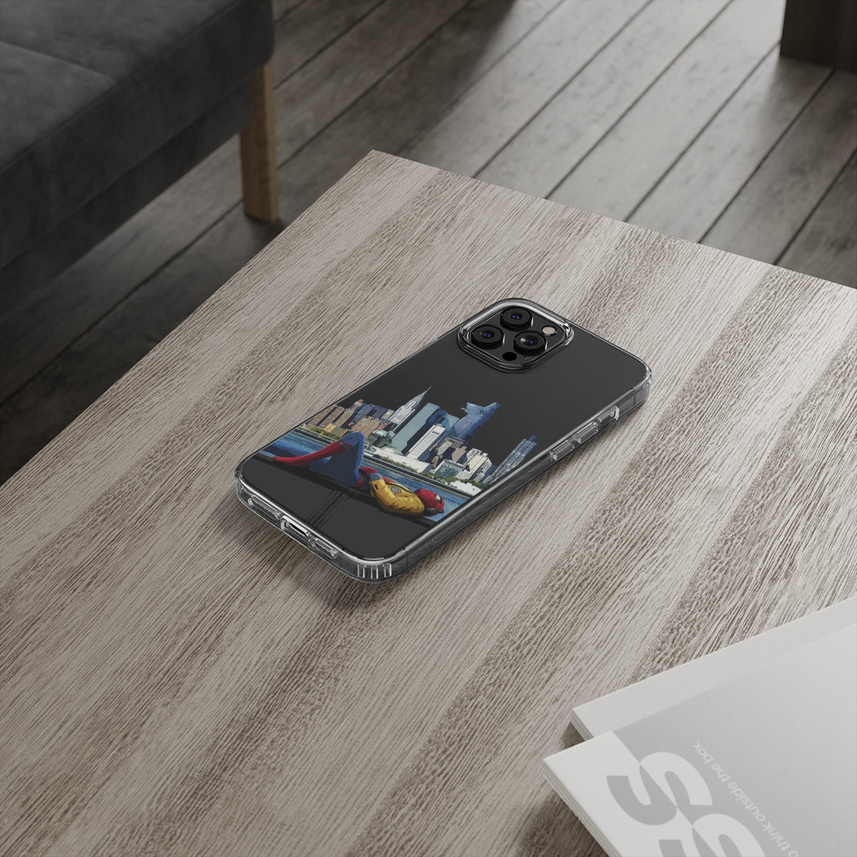 Spider-Man Homecoming Clear Phone Case
