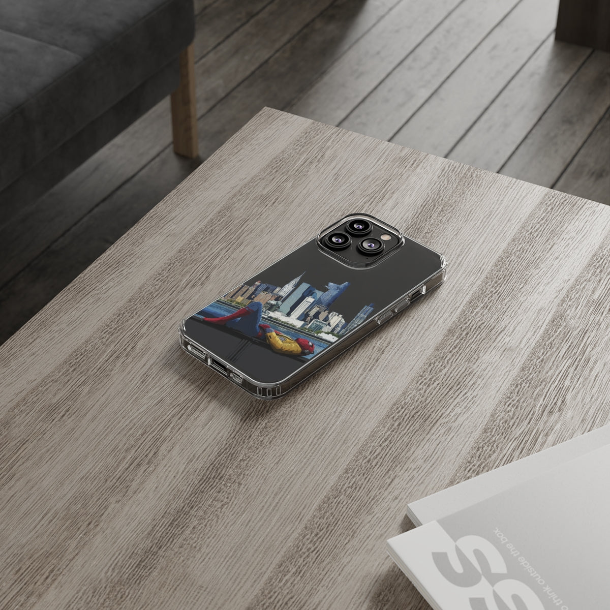 Spider-Man Homecoming Clear Phone Case