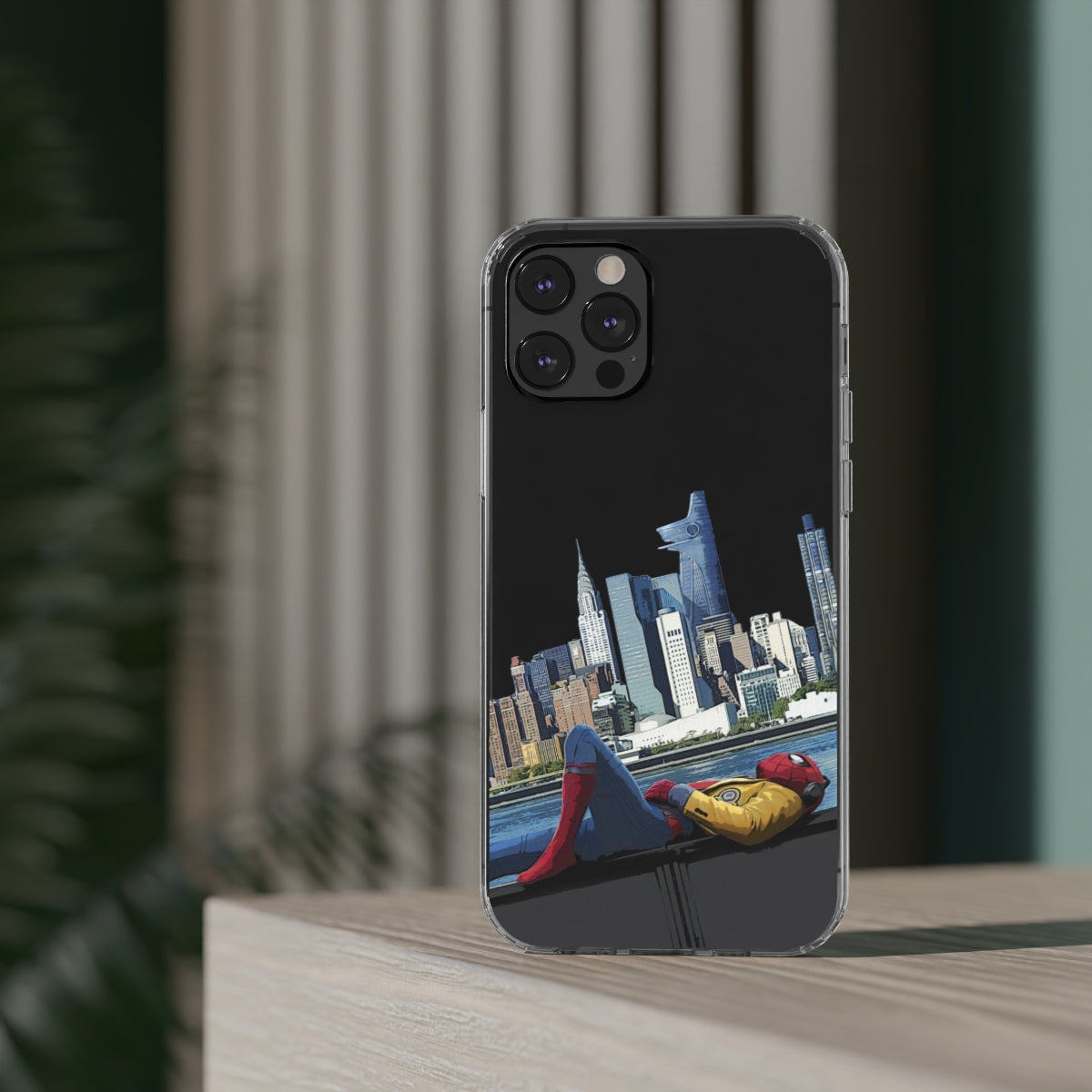 Spider-Man Homecoming Clear Phone Case