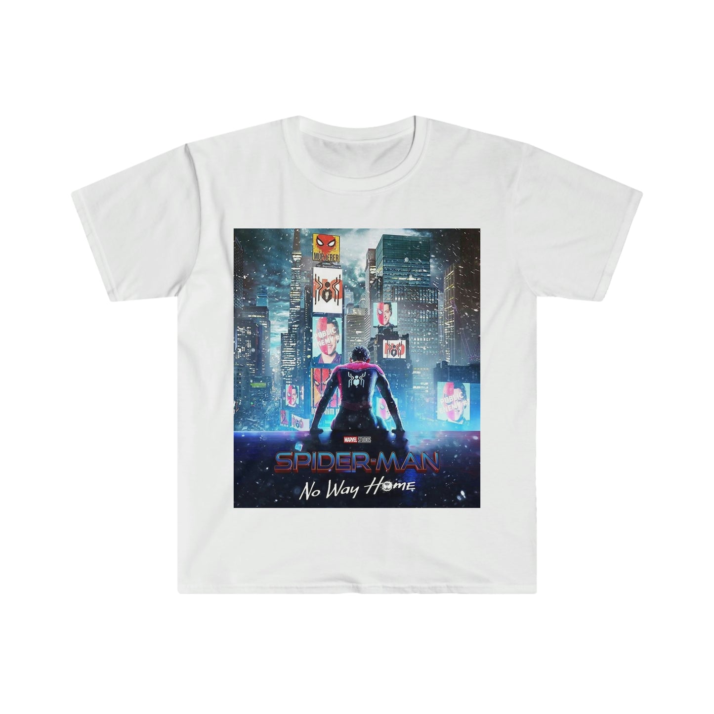 Spider-man (in the rain) | No Way Home T-Shirt aka Pump Cover (with title)