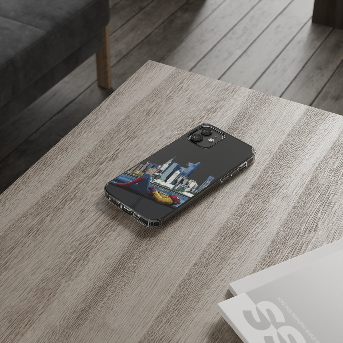 Spider-Man Homecoming Clear Phone Case