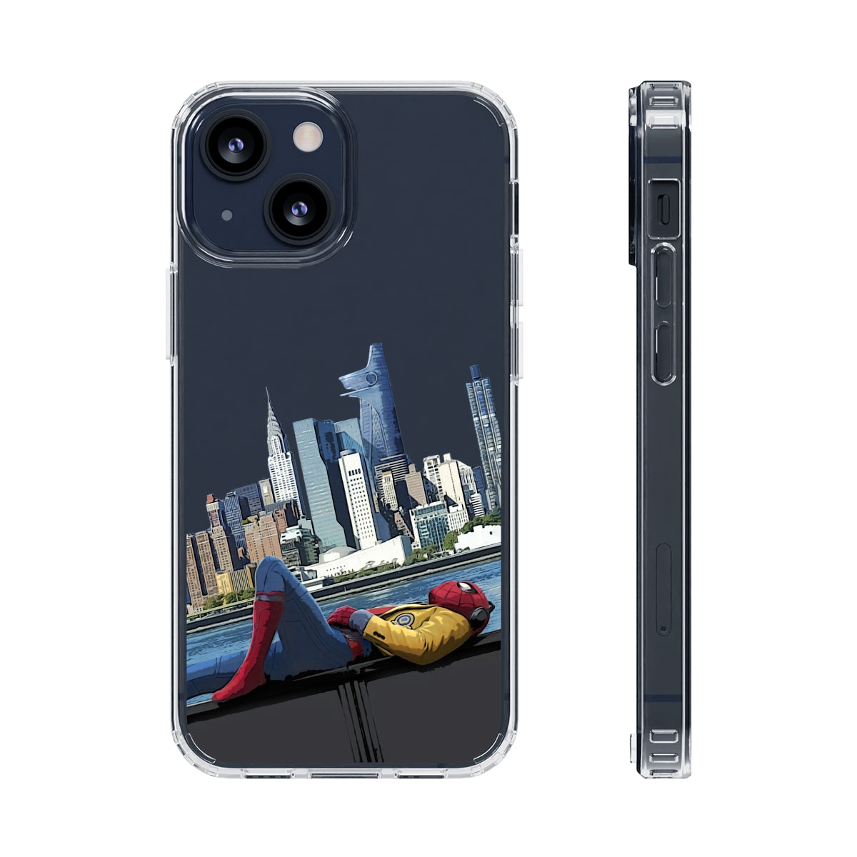 Spider-Man Homecoming Clear Phone Case