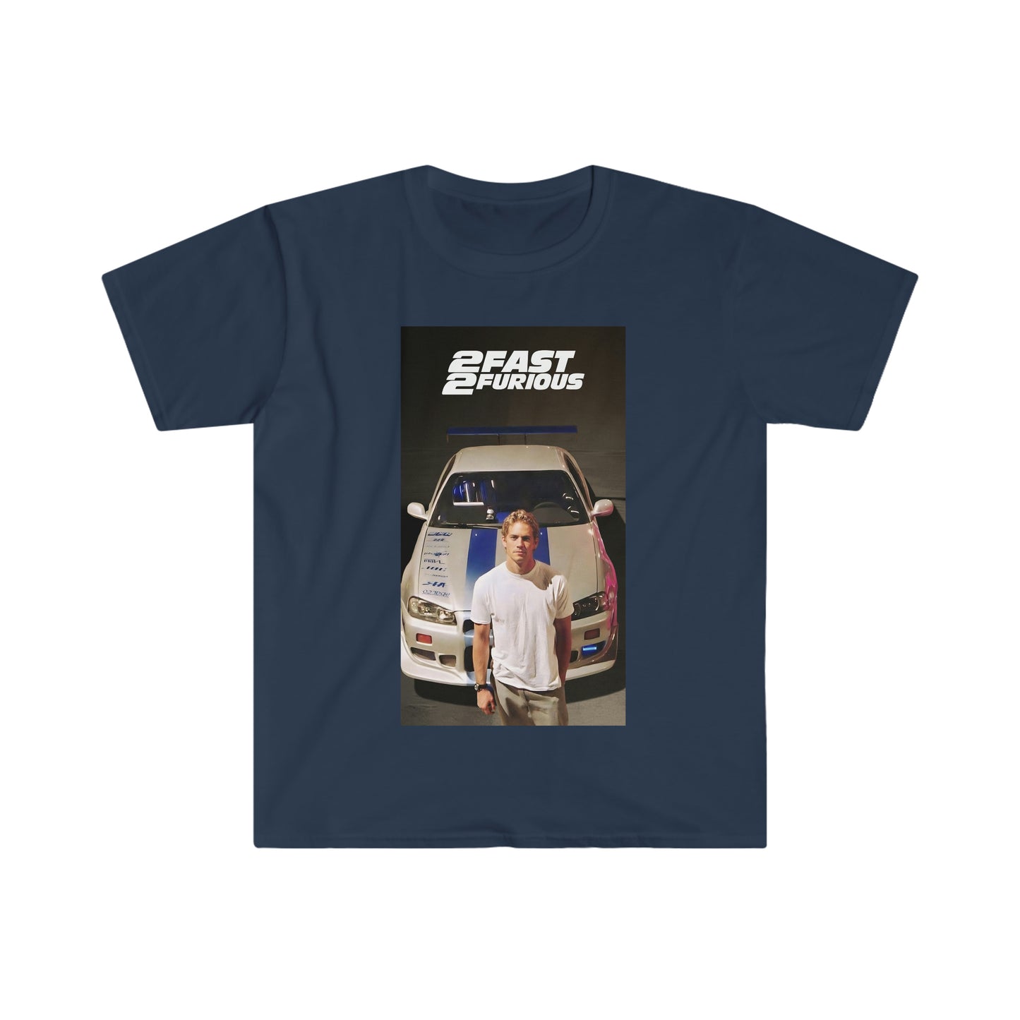 T-Shirt aka Pump Cover | 2 Fast 2 Furious (with title) - Paul Walker / Fast and the Furious