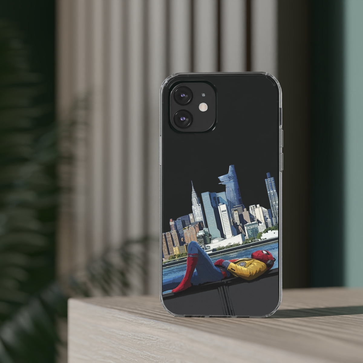 Spider-Man Homecoming Clear Phone Case