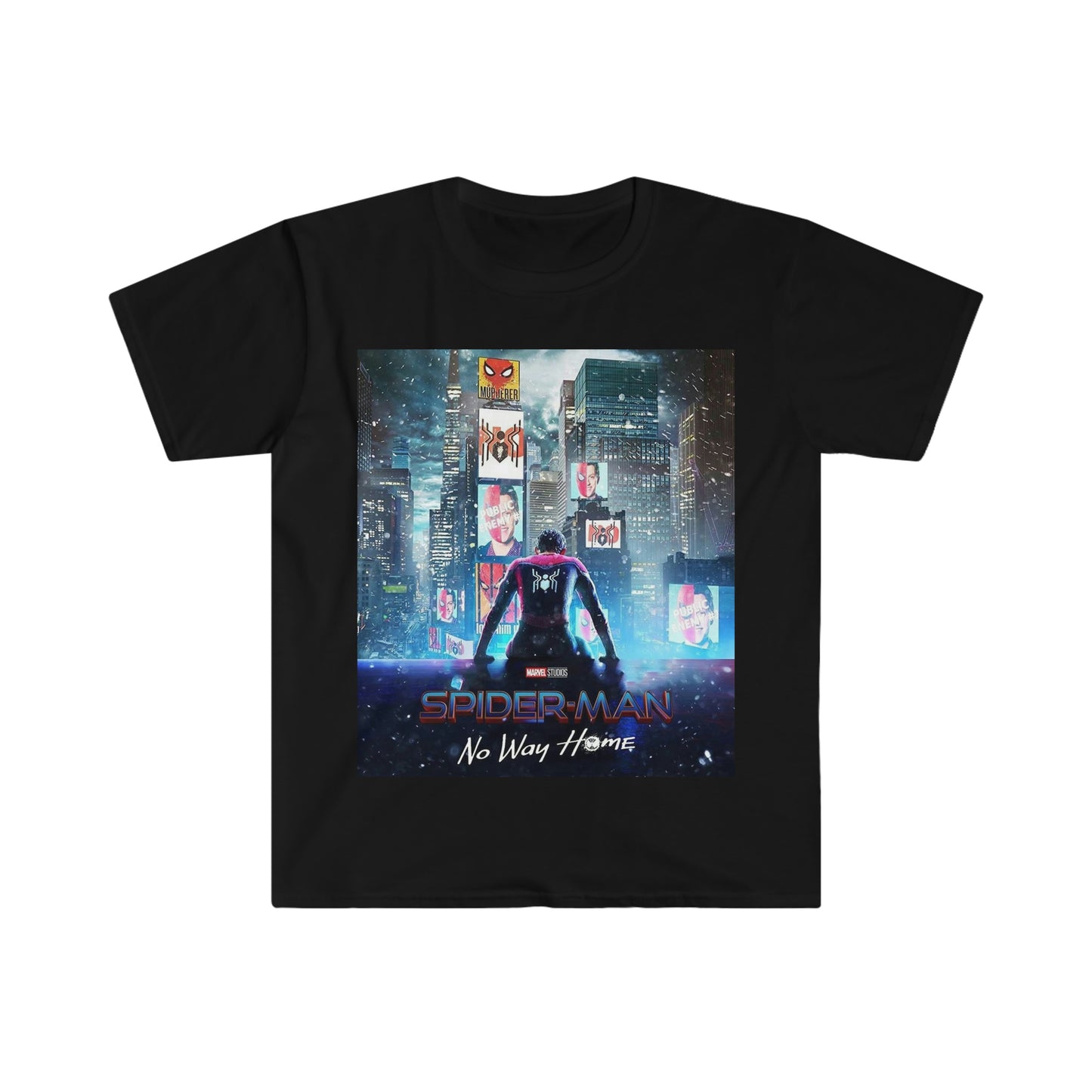 Spider-man (in the rain) | No Way Home T-Shirt aka Pump Cover (with title)