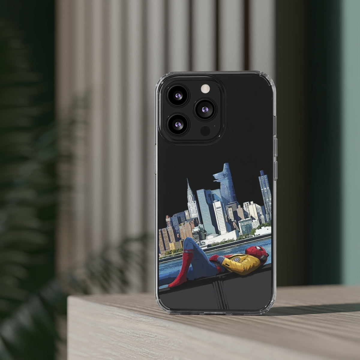 Spider-Man Homecoming Clear Phone Case