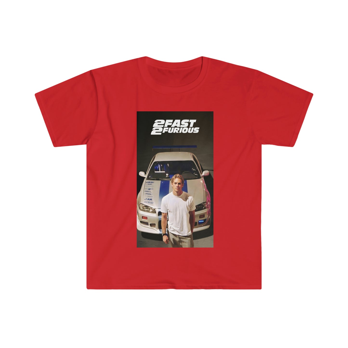 T-Shirt aka Pump Cover | 2 Fast 2 Furious (with title) - Paul Walker / Fast and the Furious