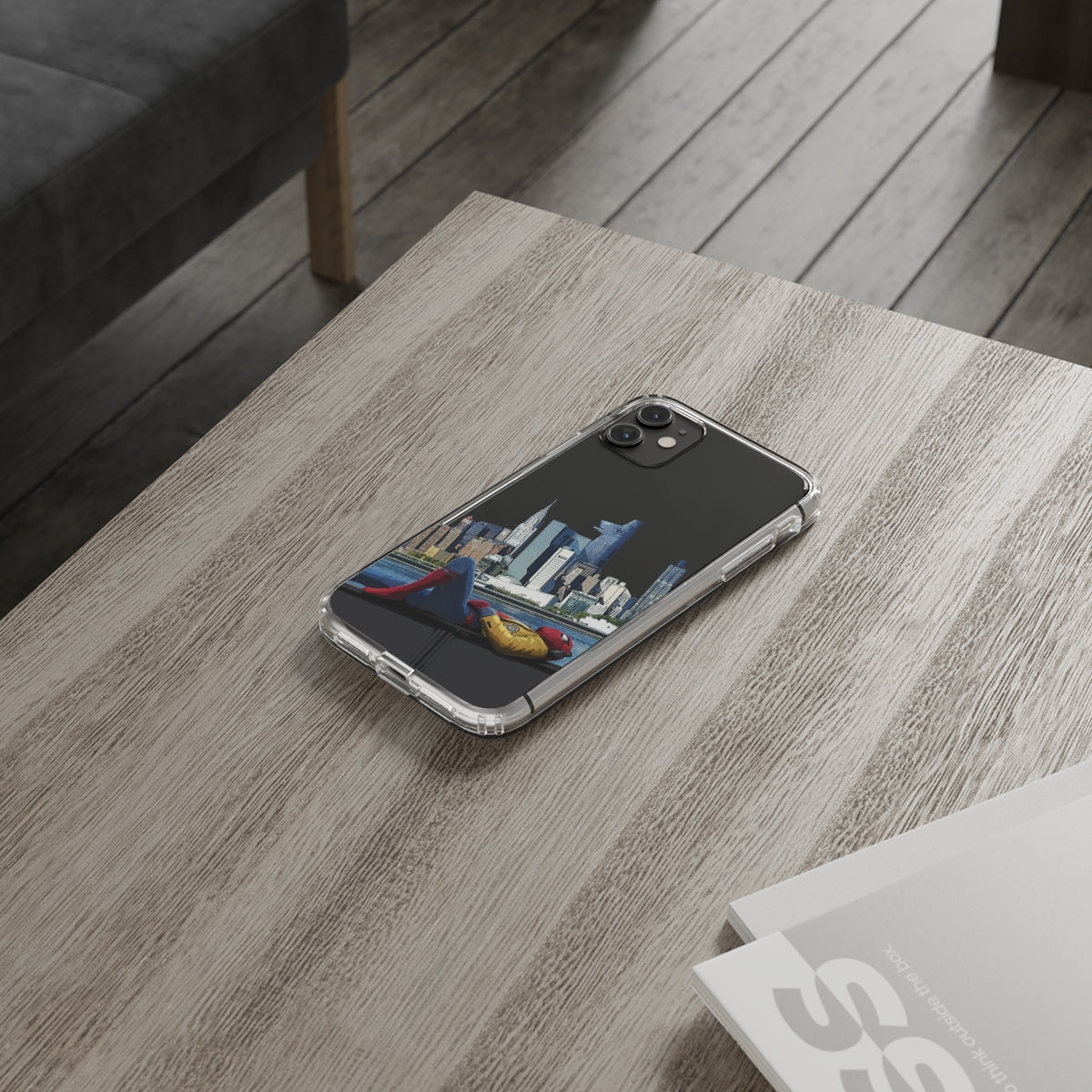 Spider-Man Homecoming Clear Phone Case