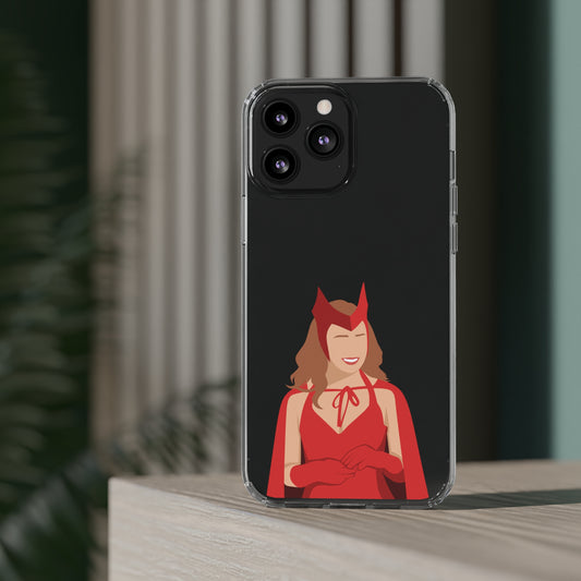 Wanda Maximoff Clear Phone Case
