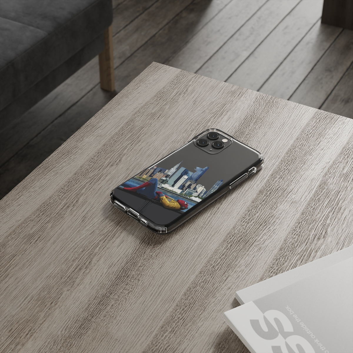 Spider-Man Homecoming Clear Phone Case