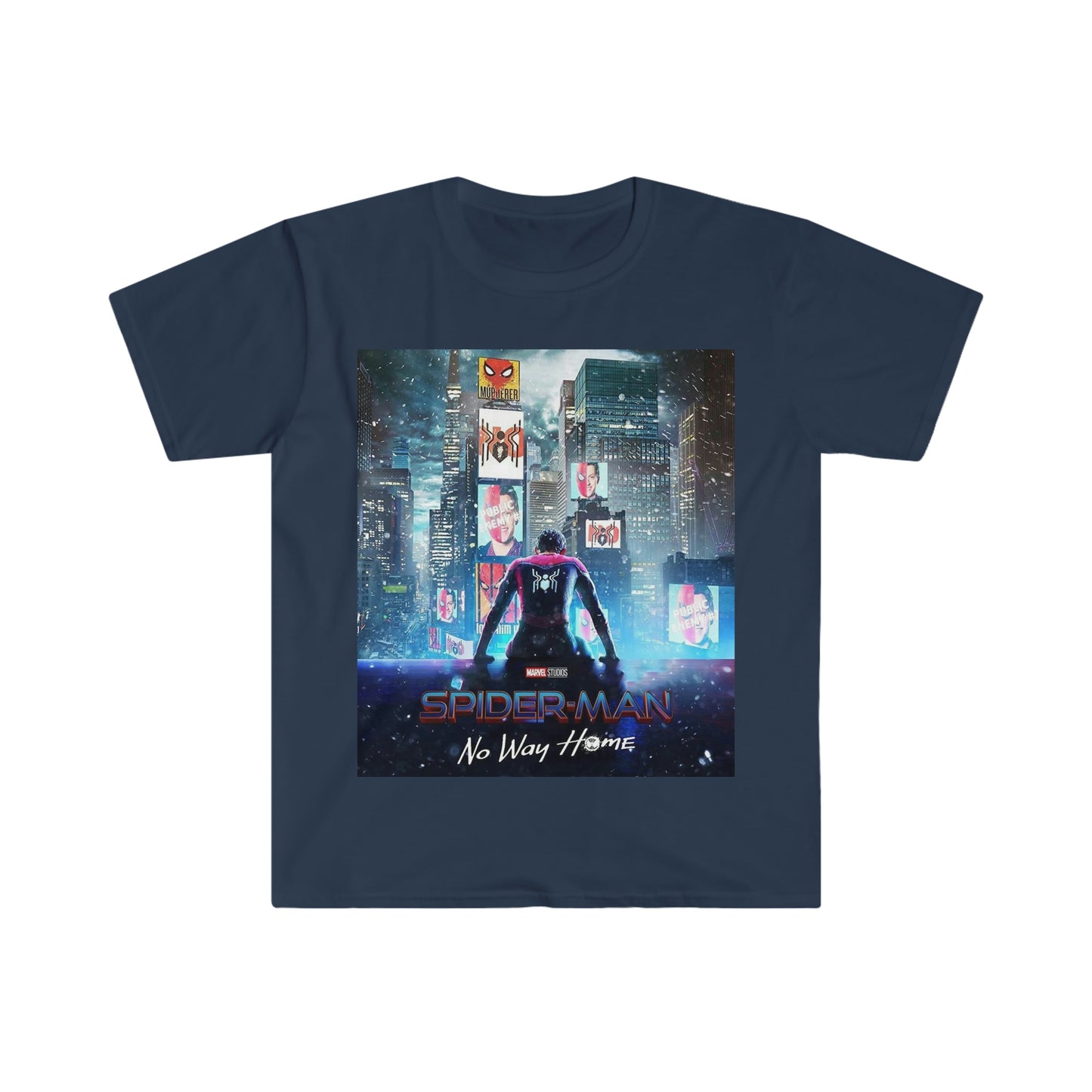 Spider-man (in the rain) | No Way Home T-Shirt aka Pump Cover (with title)
