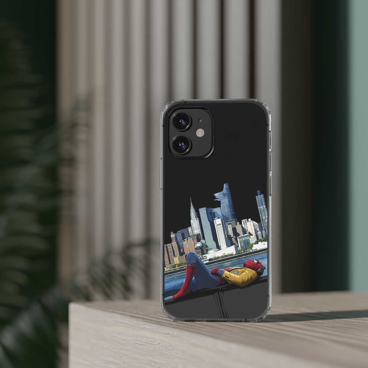 Spider-Man Homecoming Clear Phone Case