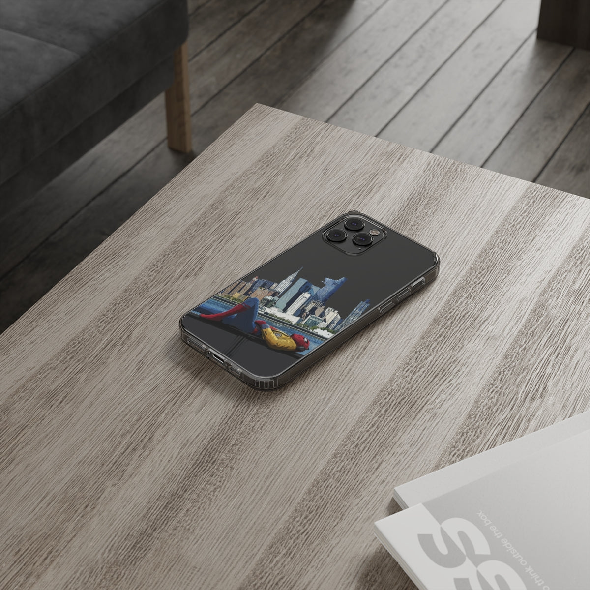 Spider-Man Homecoming Clear Phone Case