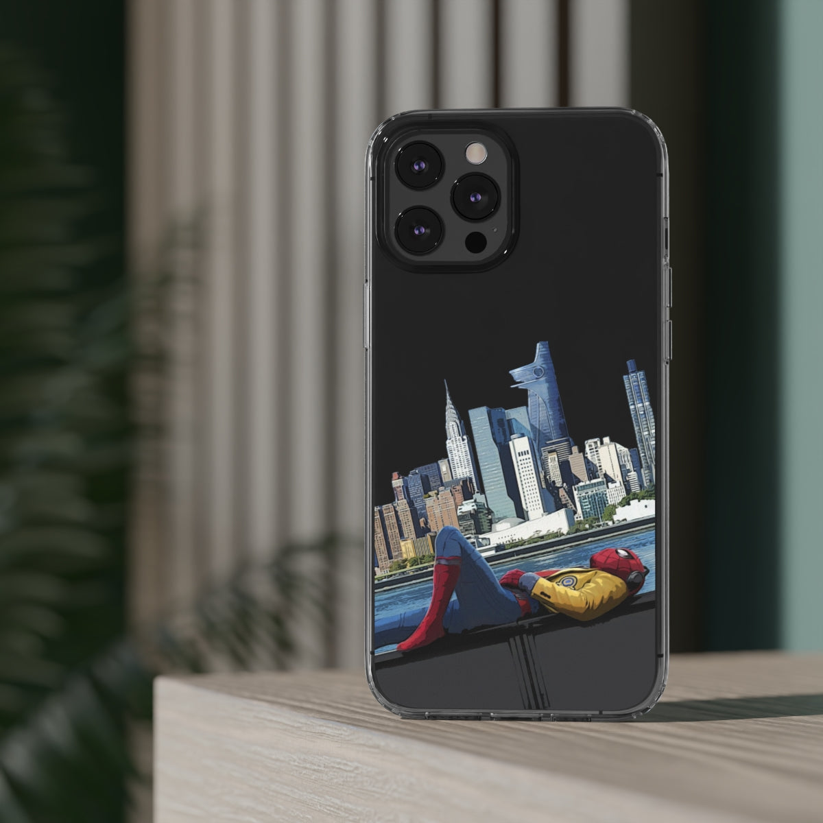 Spider-Man Homecoming Clear Phone Case