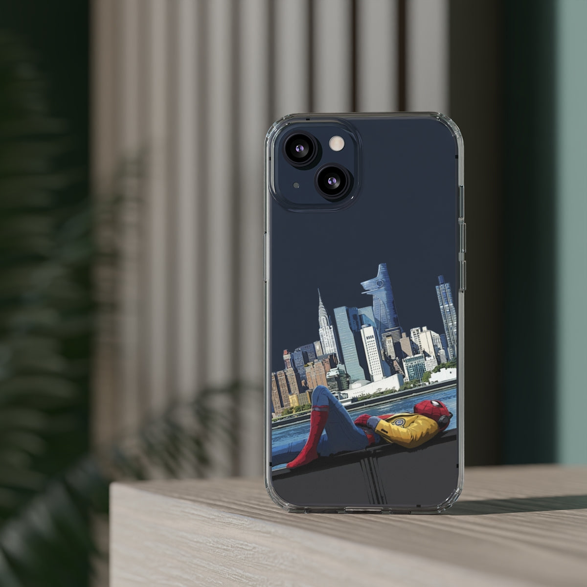 Spider-Man Homecoming Clear Phone Case