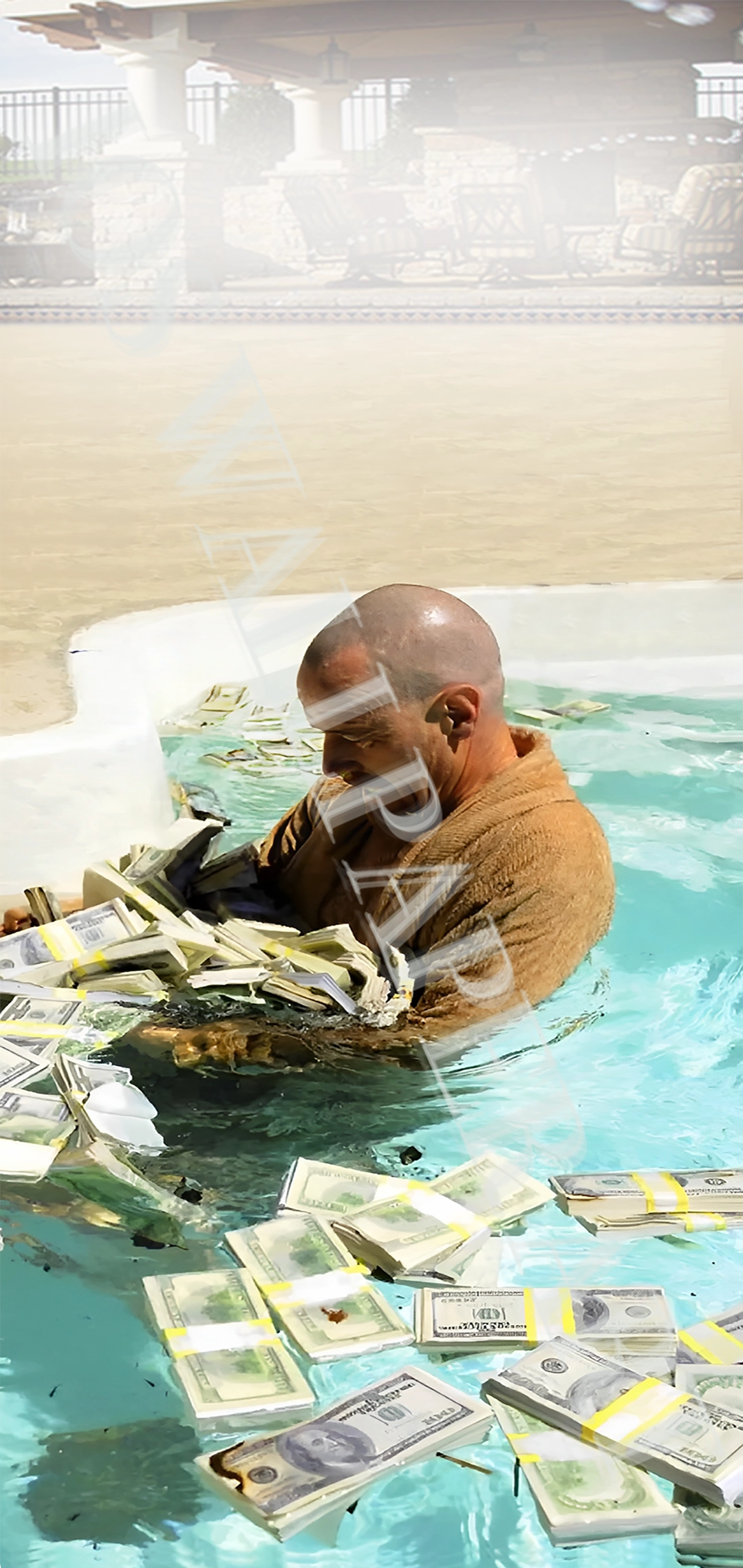 Breaking Bad - Walter White In The Pool | Digital Download