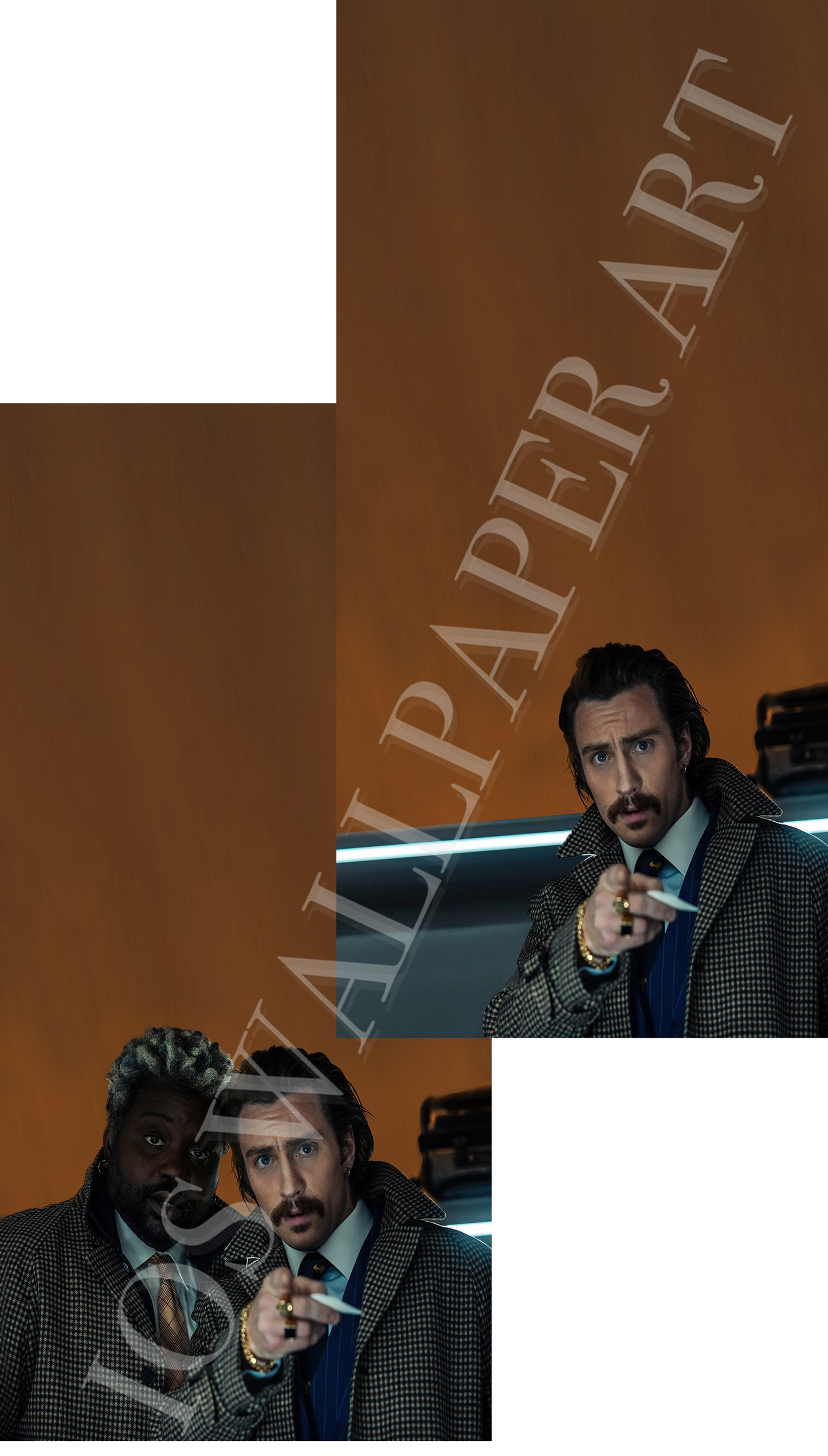 Bullet Train | Tangerine and Orange - Digital Download Overlay
