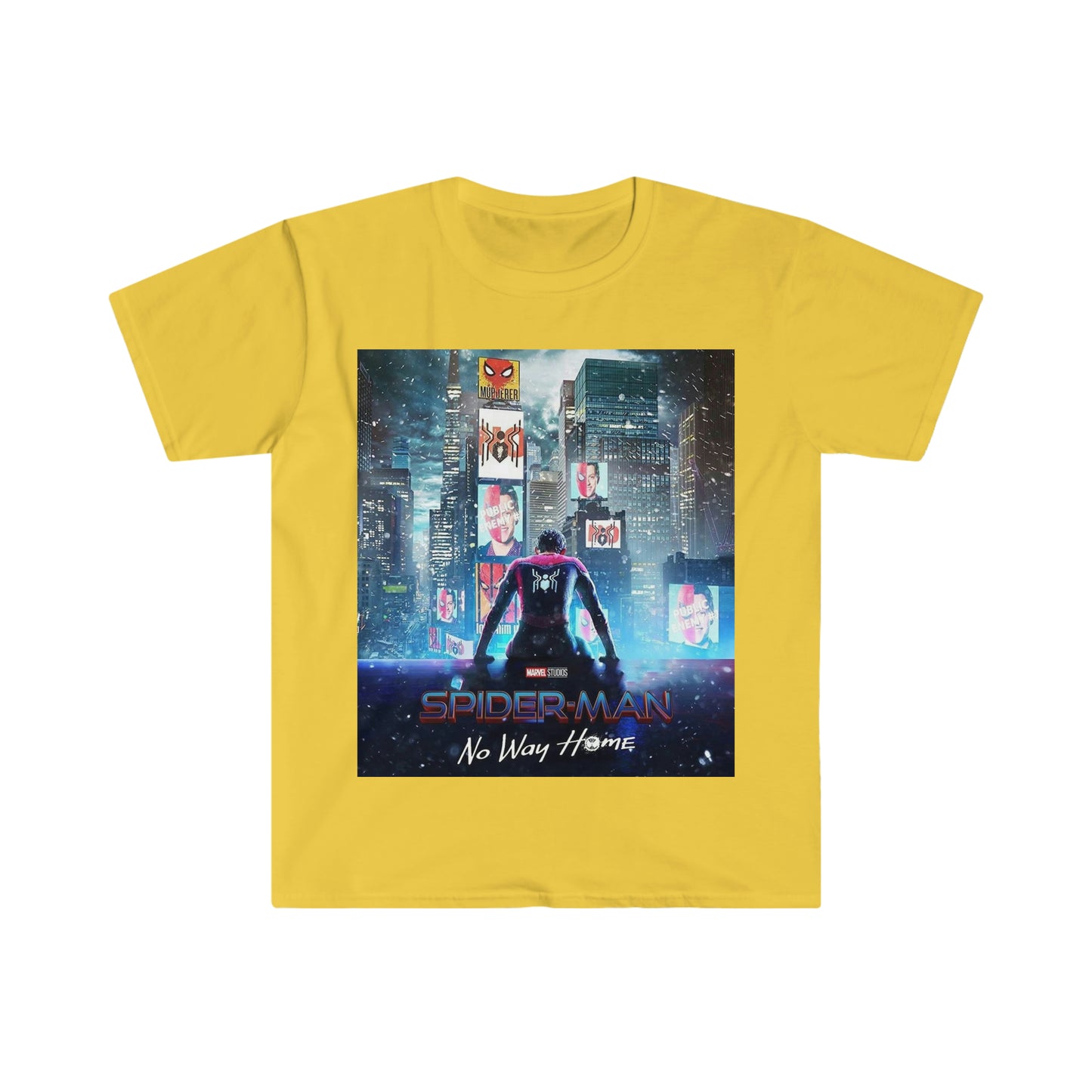 Spider-man (in the rain) | No Way Home T-Shirt aka Pump Cover (with title)