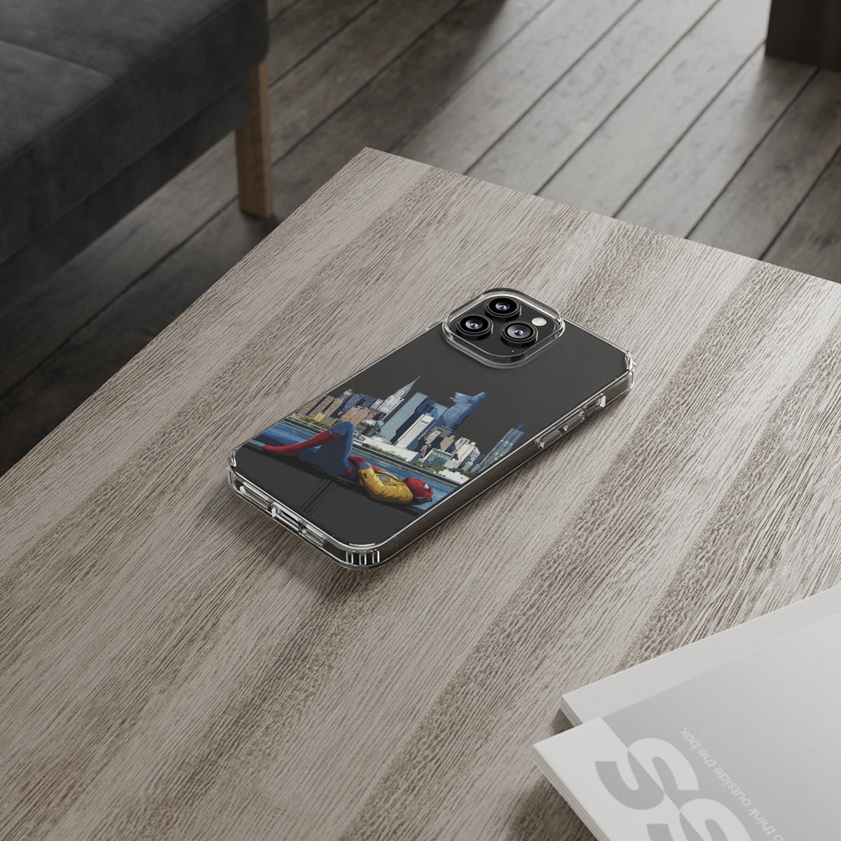 Spider-Man Homecoming Clear Phone Case