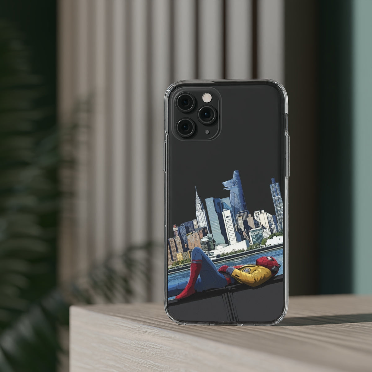 Spider-Man Homecoming Clear Phone Case