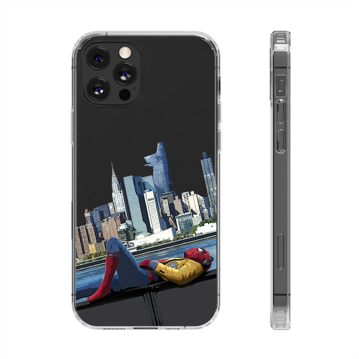 Spider-Man Homecoming Clear Phone Case