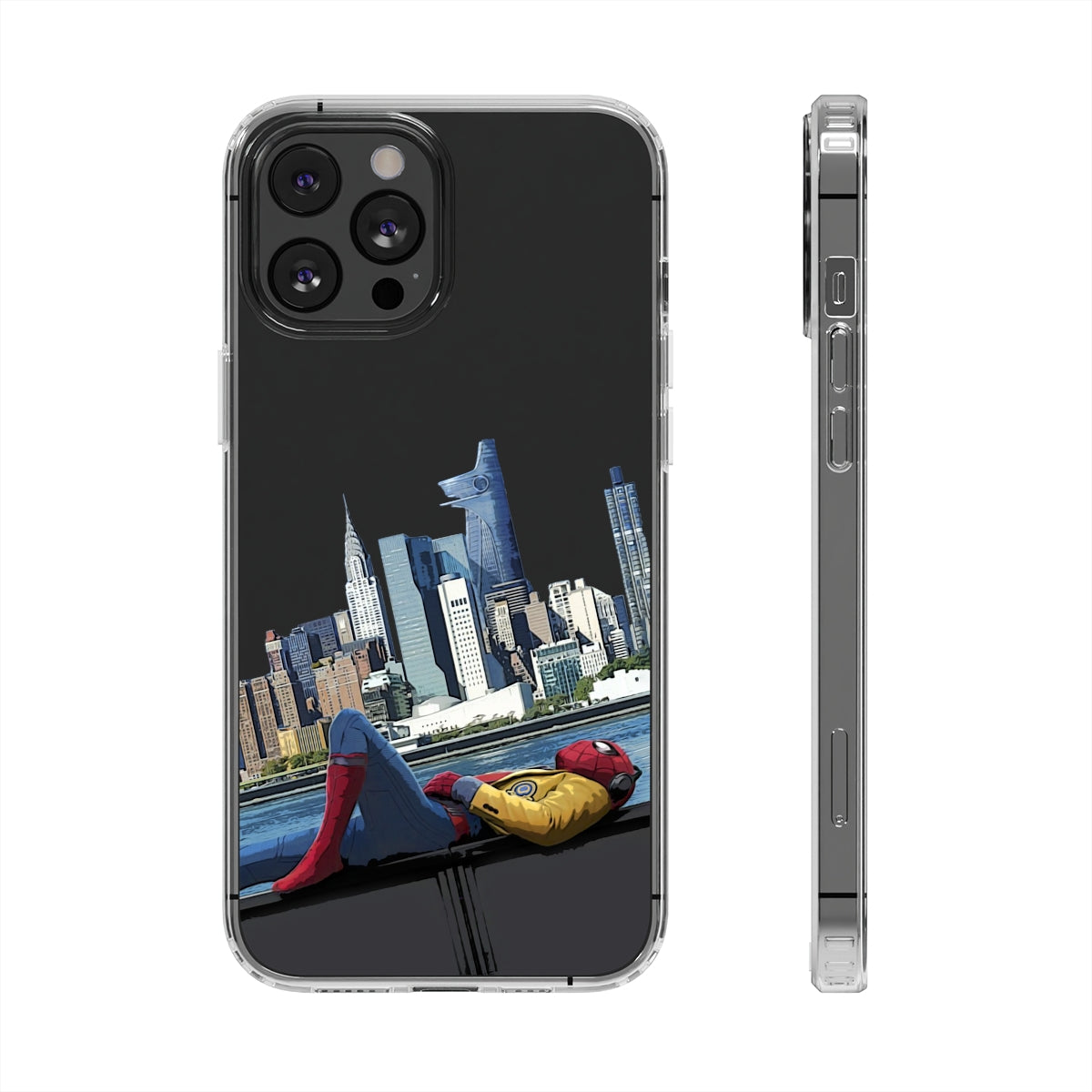Spider-Man Homecoming Clear Phone Case