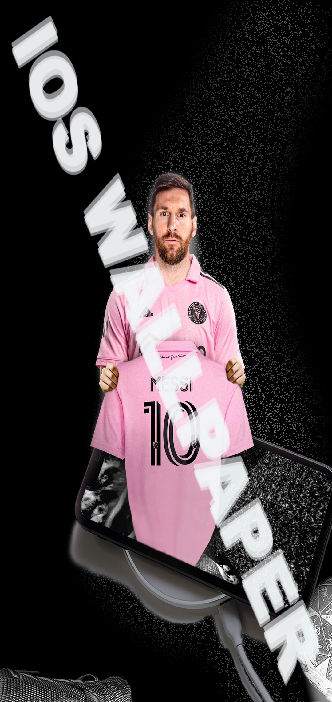 Inter Miami | Lionel Messi - Plum's Digital Art