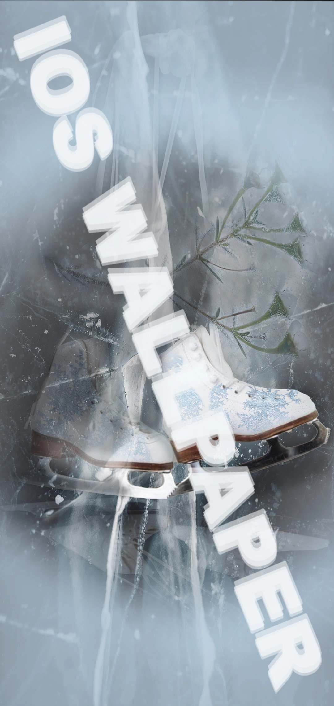 Skate in Ice - Plum's Digital Art