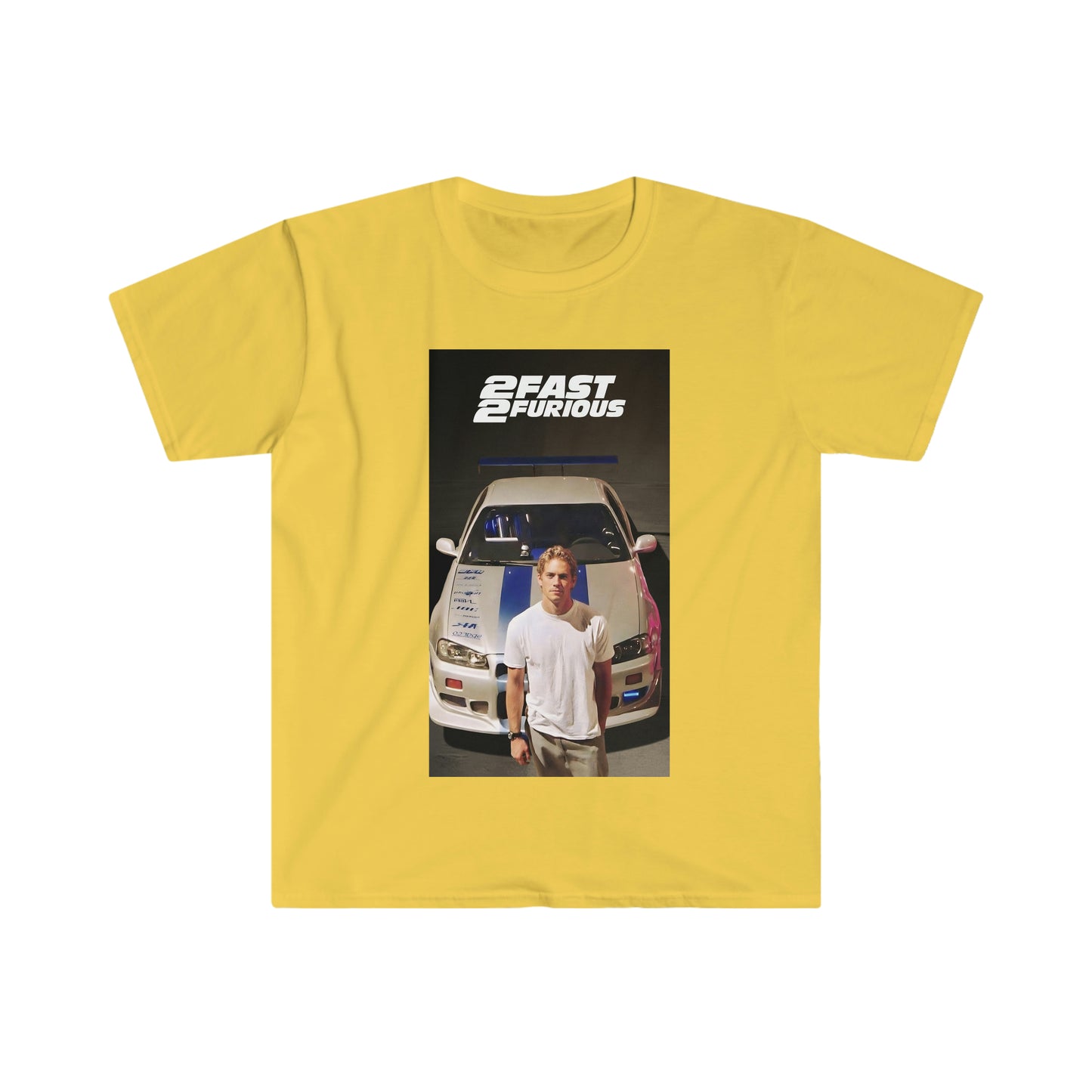 T-Shirt aka Pump Cover | 2 Fast 2 Furious (with title) - Paul Walker / Fast and the Furious