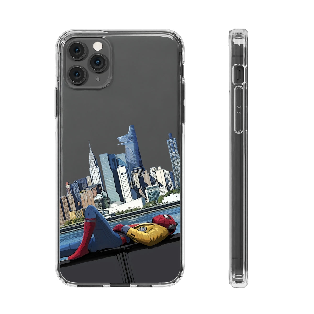Spider-Man Homecoming Clear Phone Case
