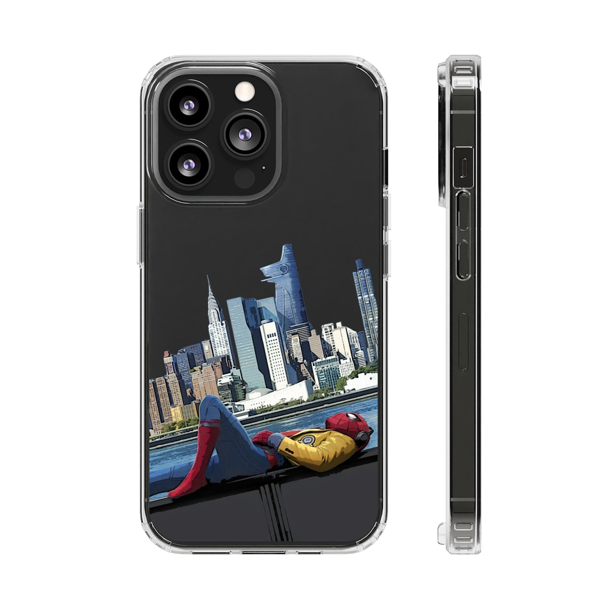 Spider-Man Homecoming Clear Phone Case