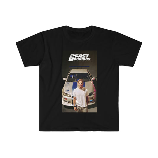 2 Fast 2 Furious - Paul Walker / T-shirt rapide et furieux