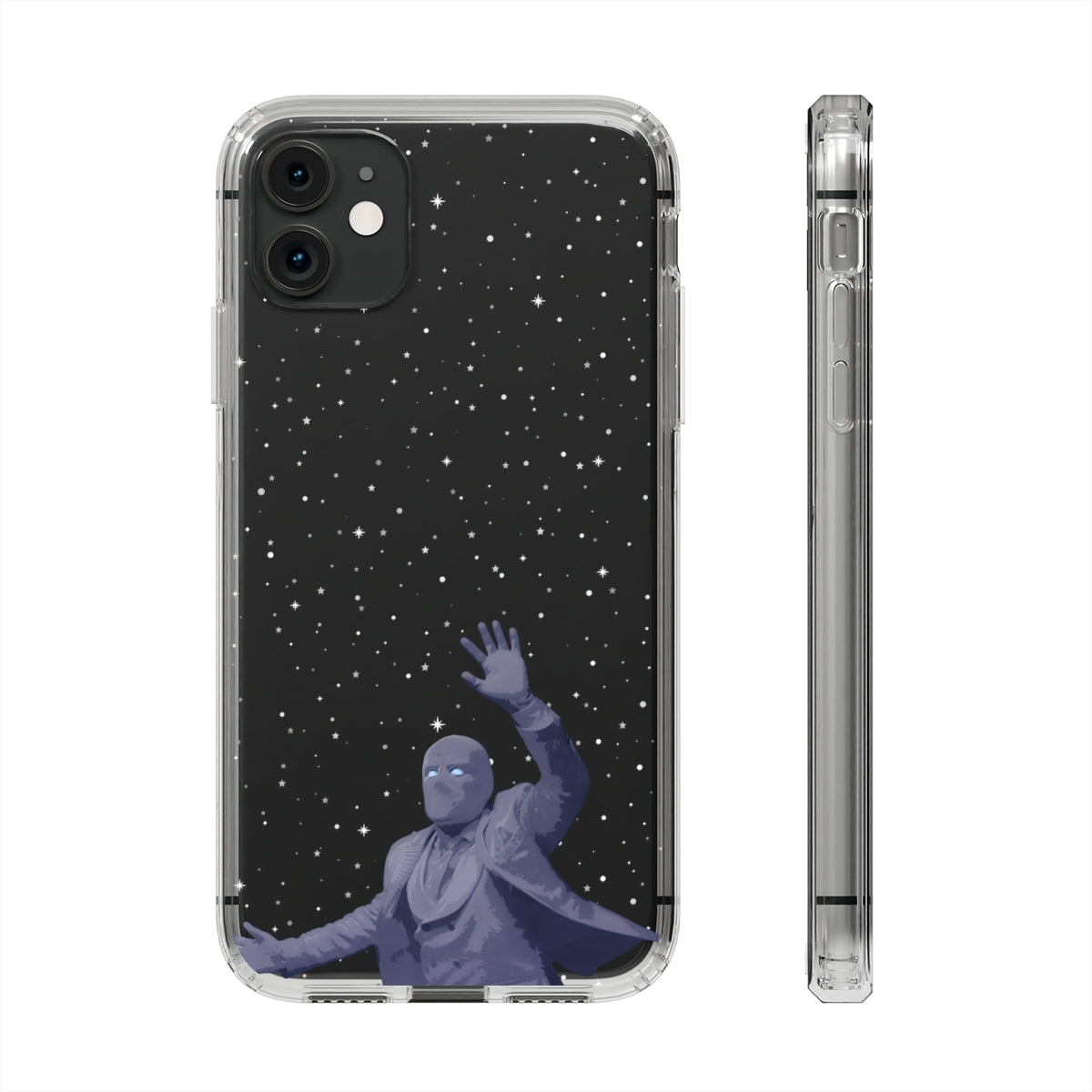 Moon Knight Clear Phone Case