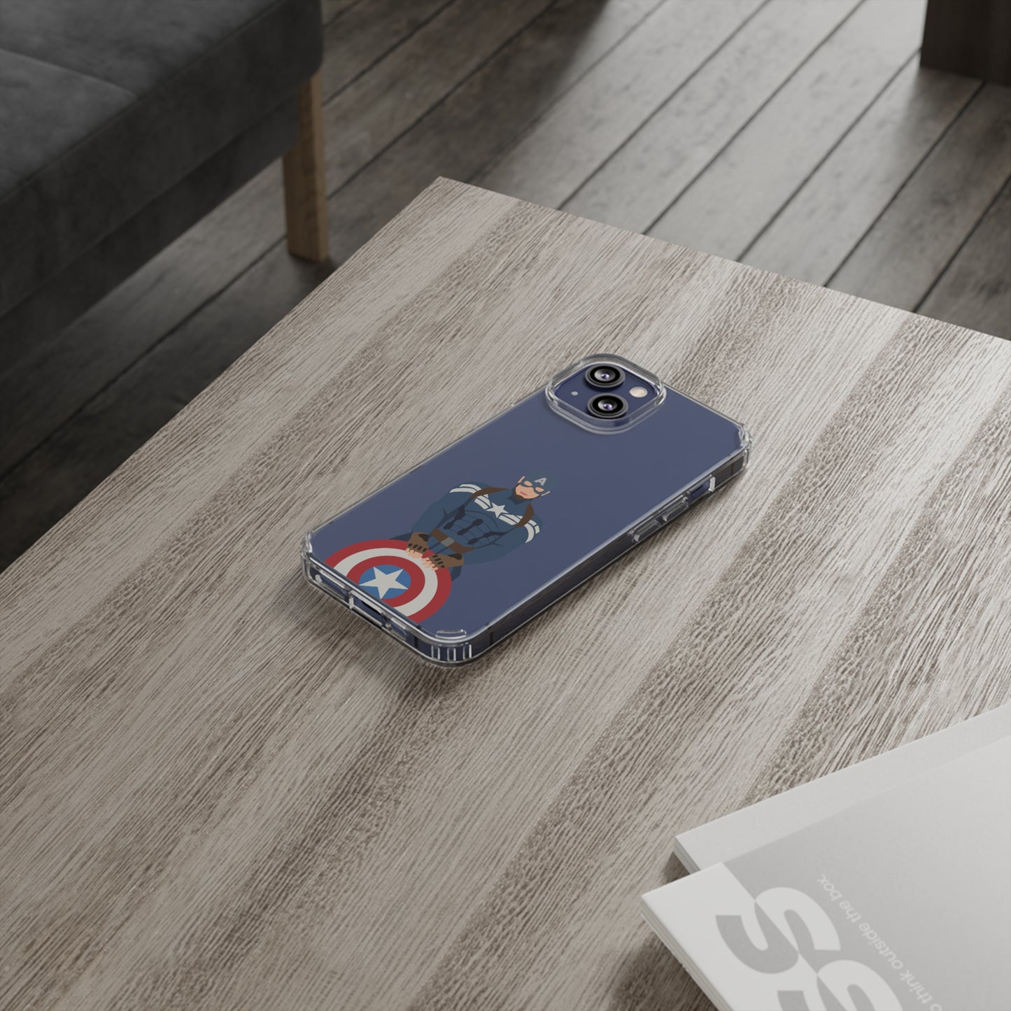Coque de téléphone transparente Captain America