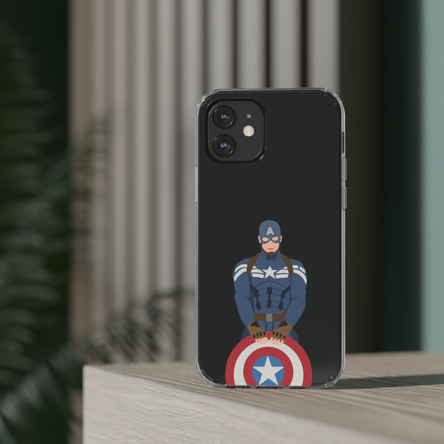 Coque de téléphone transparente Captain America