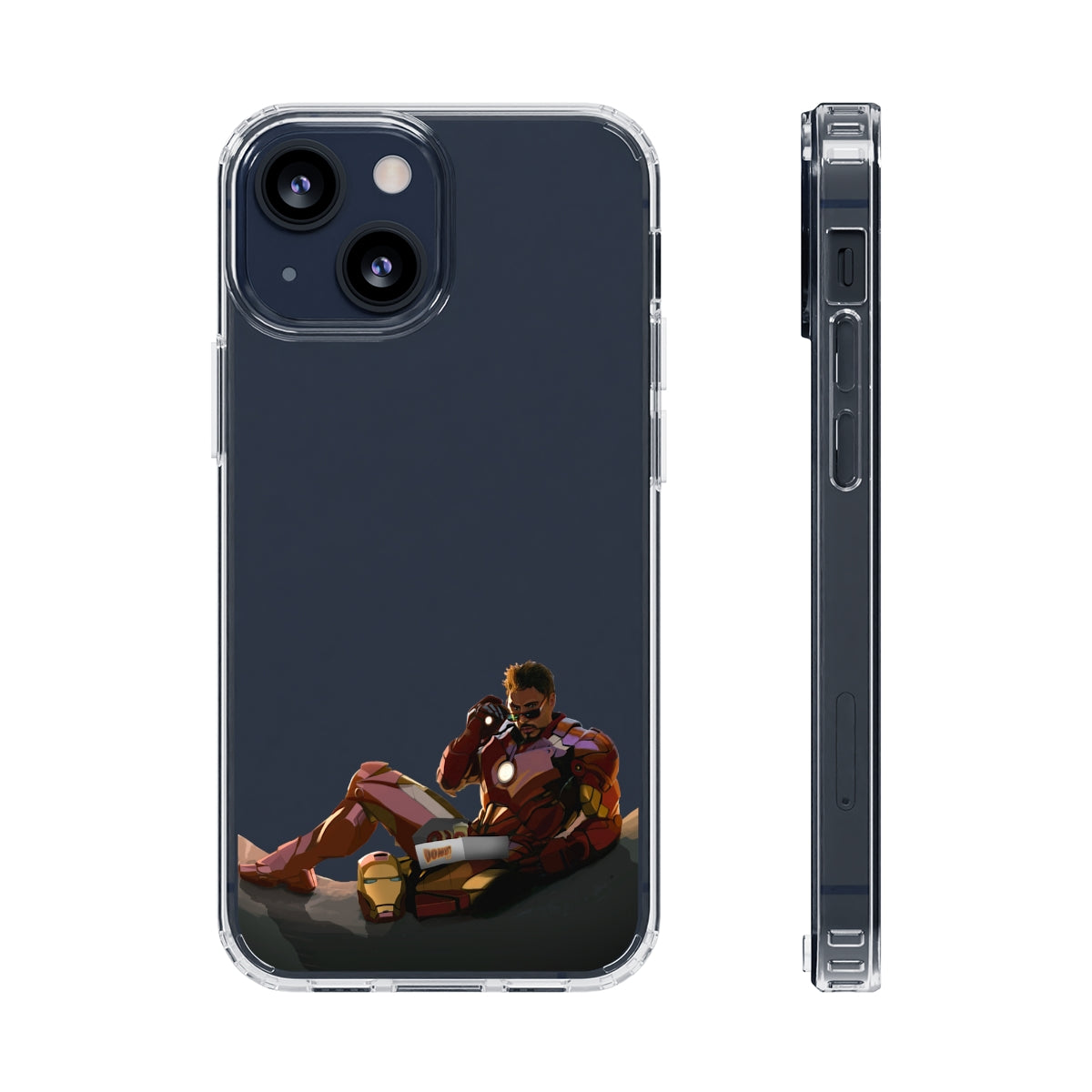 Coque de téléphone transparente Iron Man Chillin'