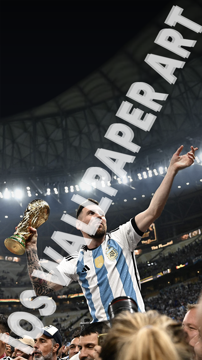 Messi World Cup Champion - Digital Download