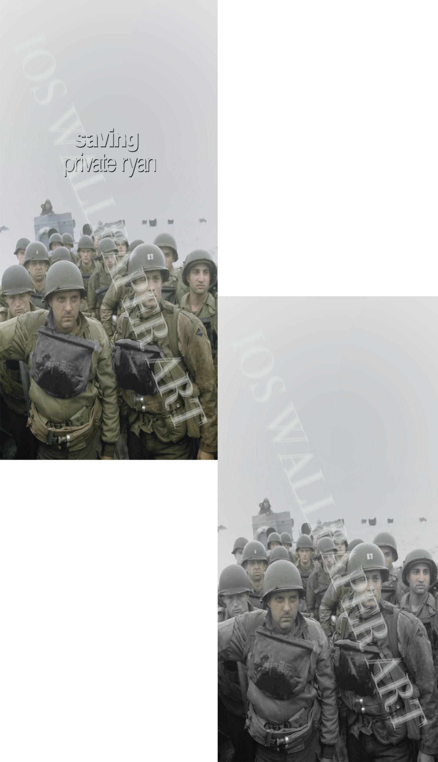 Saving Private Ryan - Overlay (Two-Toned) | Digital Download